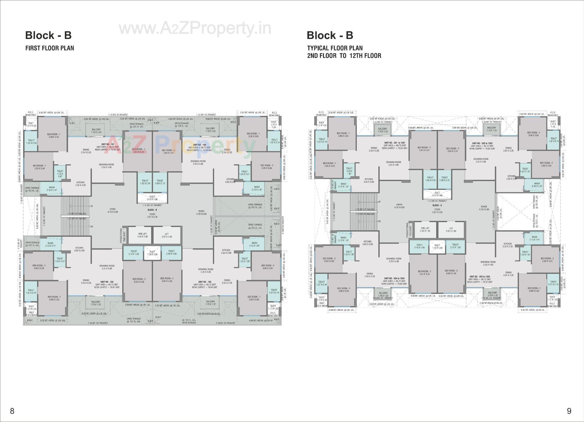 Layout of real estate project Festival O located at Gota, Ahmedabad, Gujarat