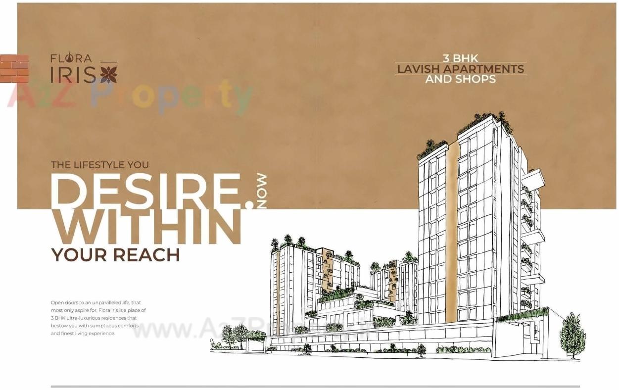  of real estate project Flora Iris located at Ghuma, Ahmedabad, Gujarat