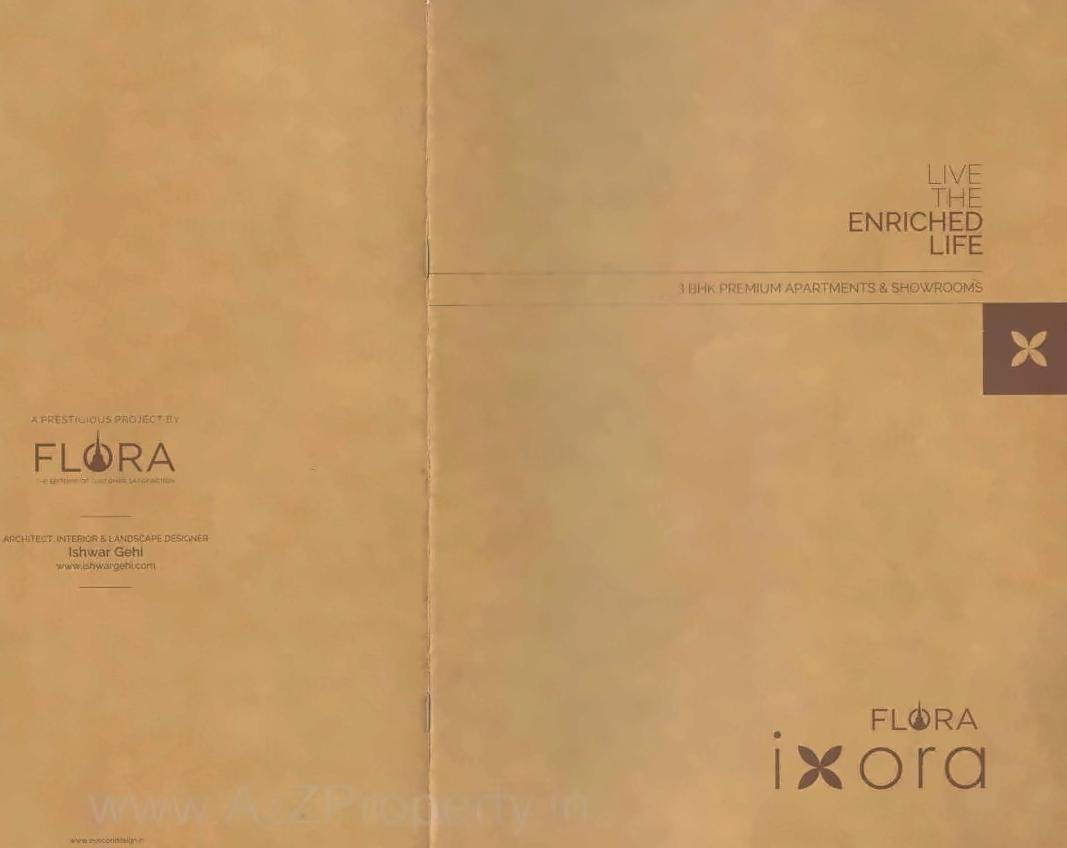  of real estate project Flora Ixora located at Ghuma, Ahmedabad, Gujarat