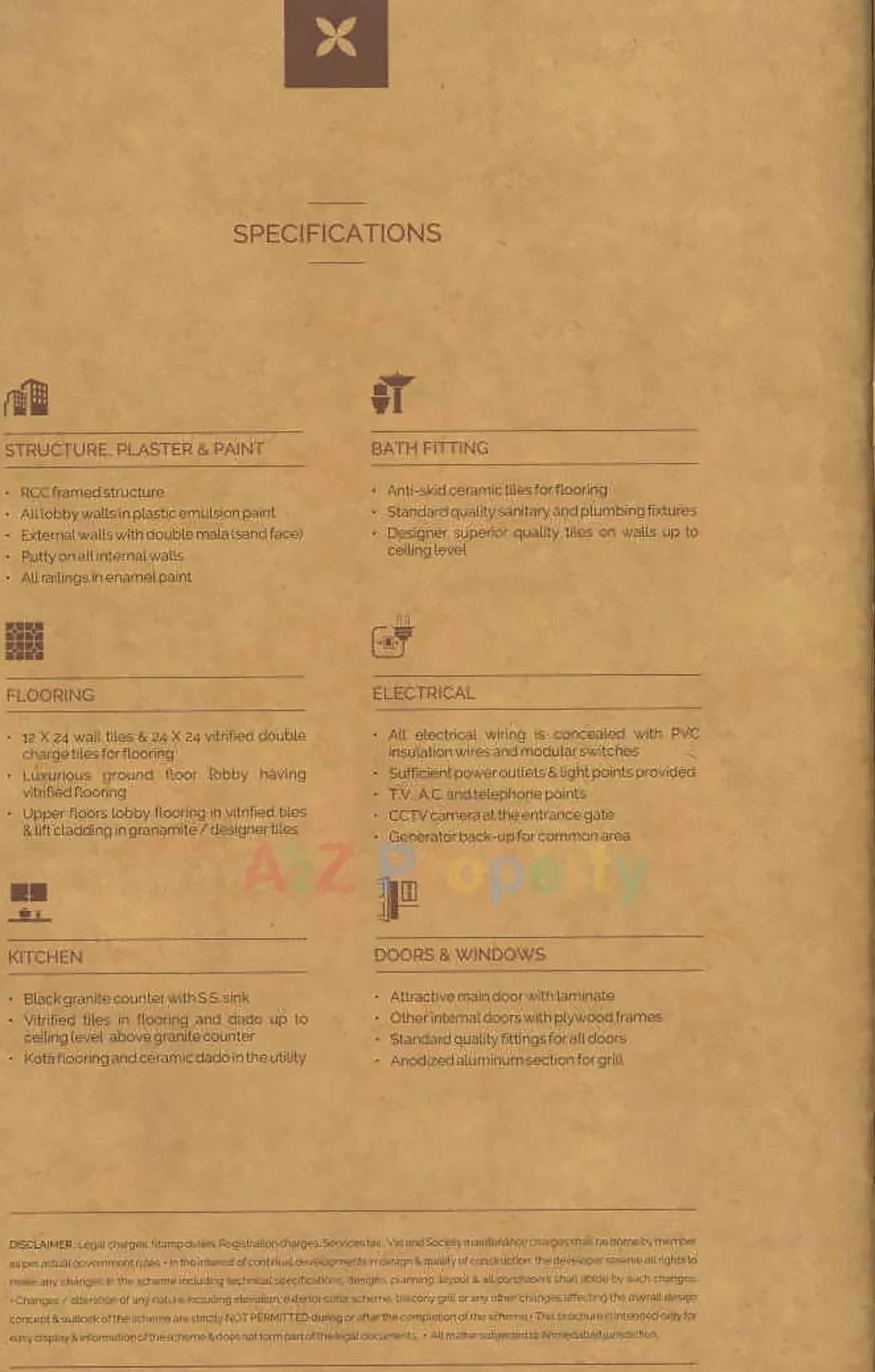  of real estate project Flora Ixora located at Ghuma, Ahmedabad, Gujarat