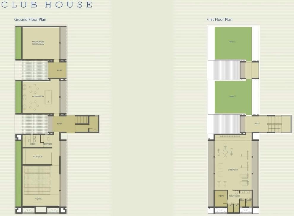 Layout of real estate project Floris Villa located at Sanand, Ahmedabad, Gujarat