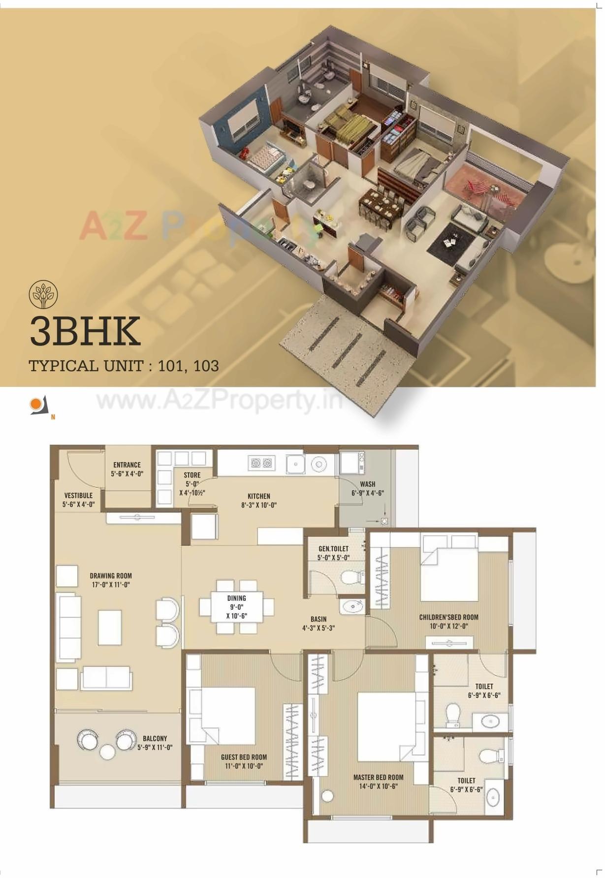Layout of real estate project Floris located at Jodhpur, Ahmedabad, Gujarat