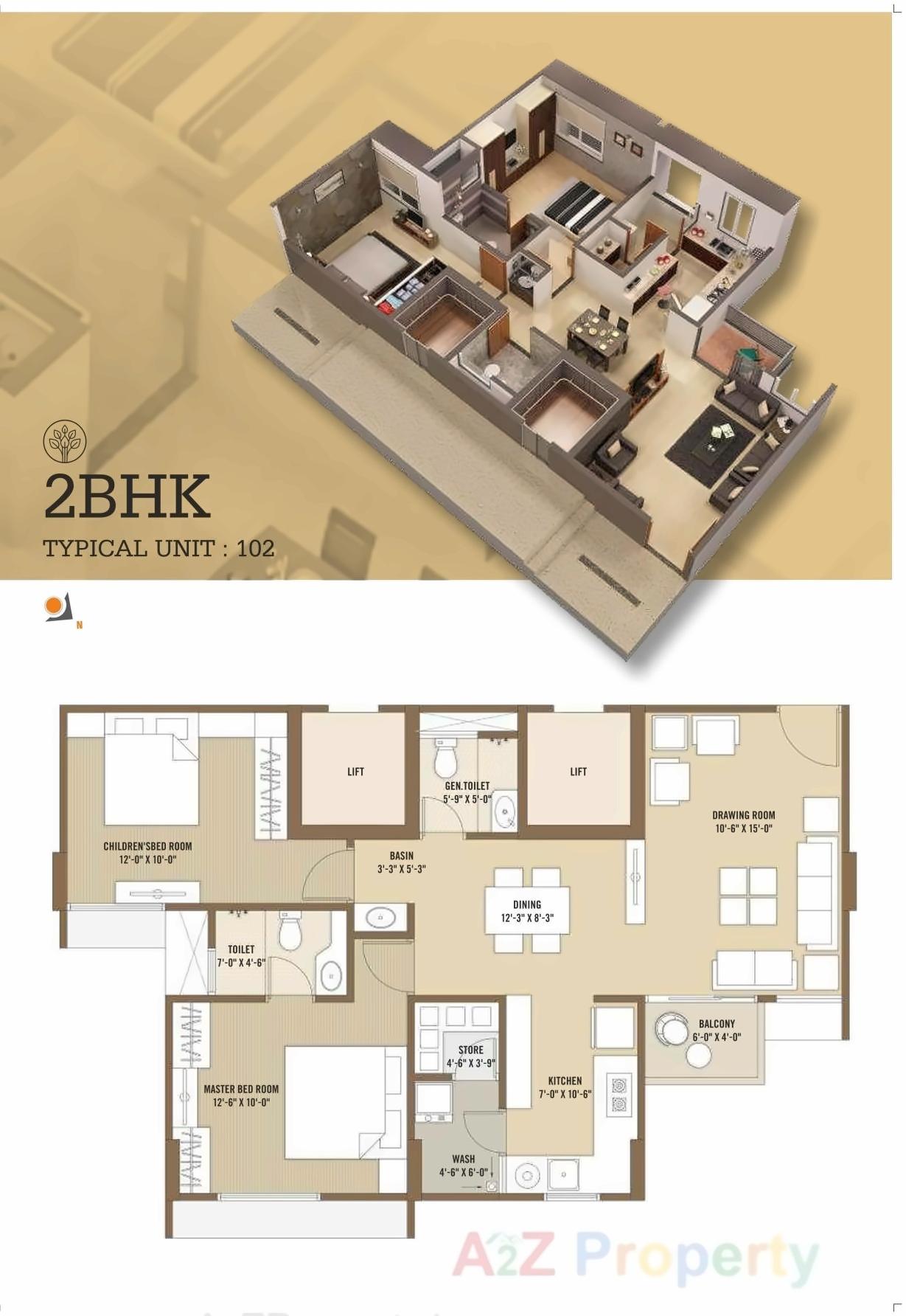 Layout of real estate project Floris located at Jodhpur, Ahmedabad, Gujarat
