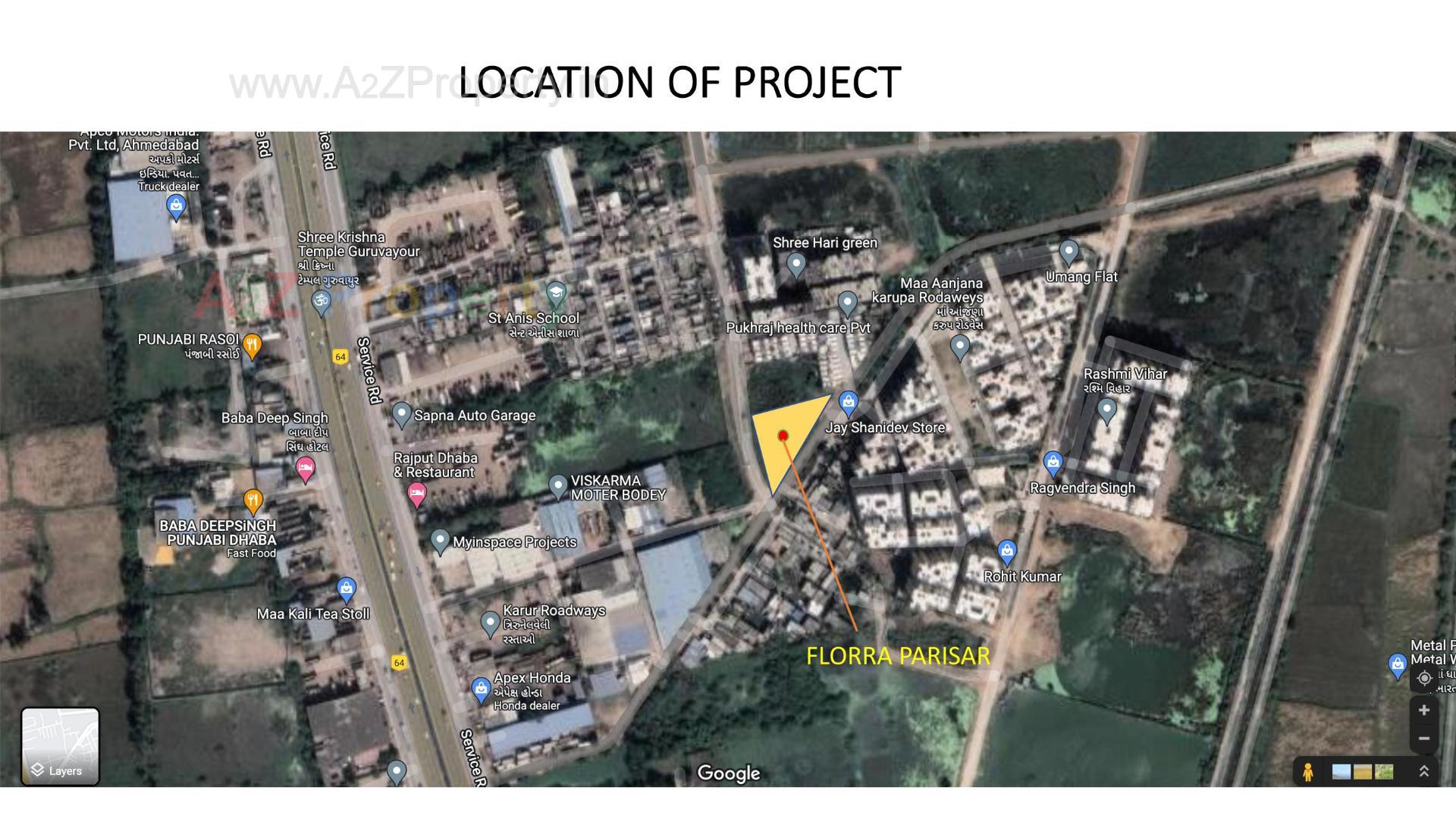  of real estate project Florra Parisar located at Vatva, Ahmedabad, Gujarat