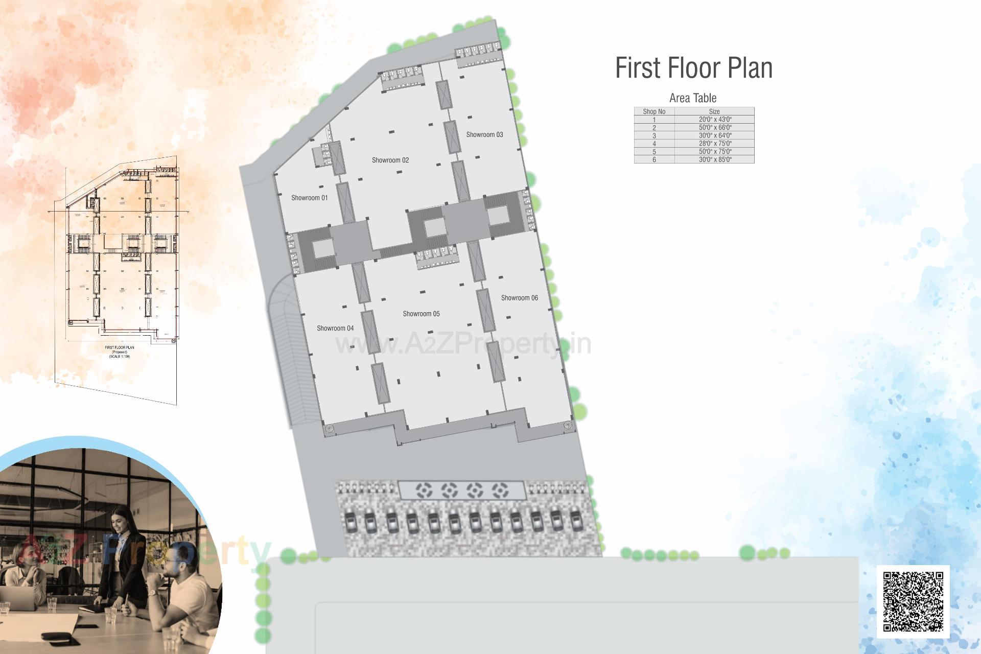 Layout of real estate project Fortune Elegance located at Dholka, Ahmedabad, Gujarat