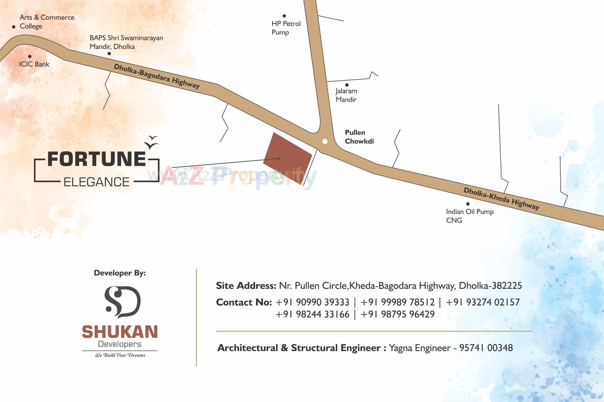  of real estate project Fortune Elegance located at Dholka, Ahmedabad, Gujarat