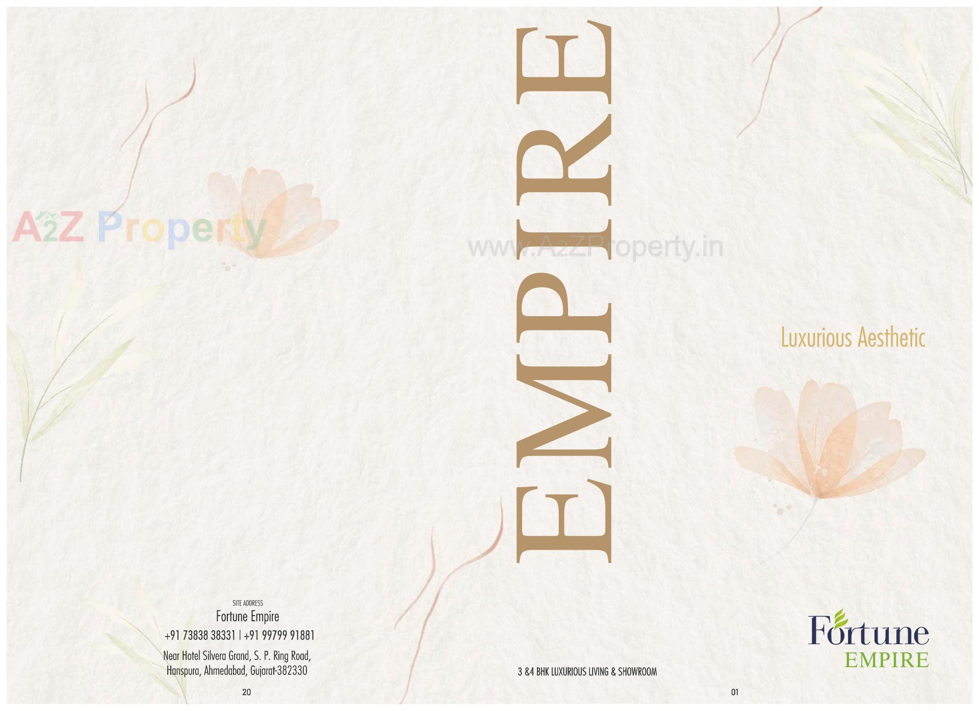  of real estate project Fortune Empire located at Bilasiya, Ahmedabad, Gujarat