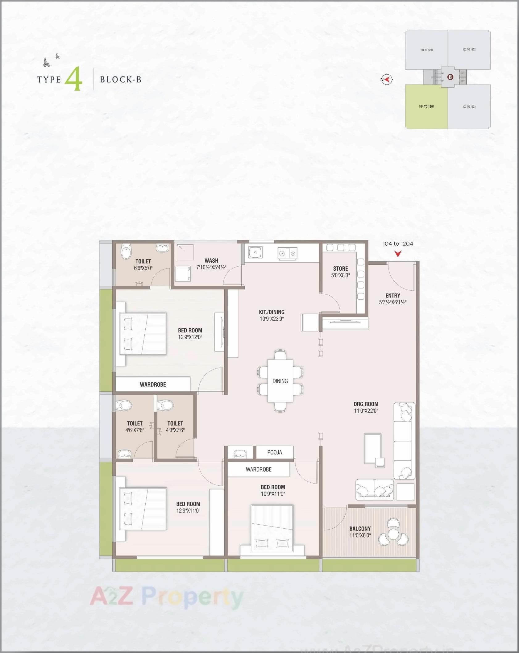 Layout of real estate project Fortune Family located at Hanspura, Ahmedabad, Gujarat