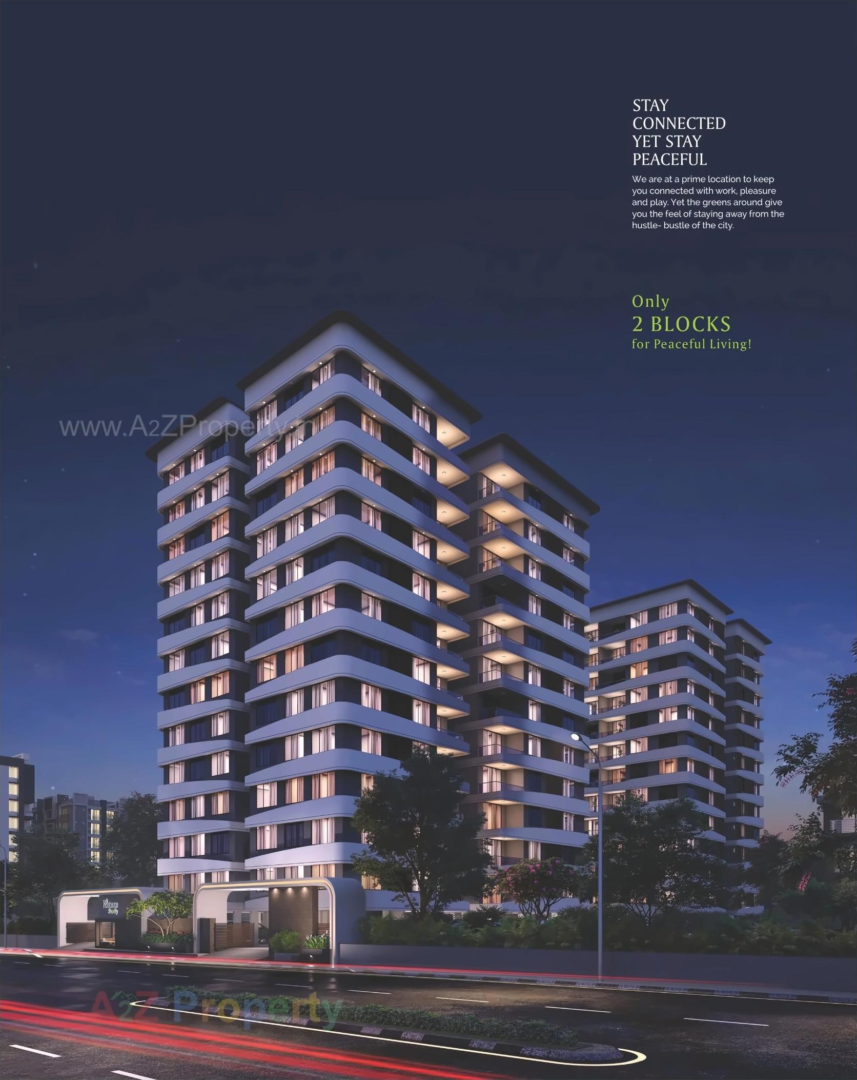 3D Elevation of real estate project Fortune Family located at Hanspura, Ahmedabad, Gujarat