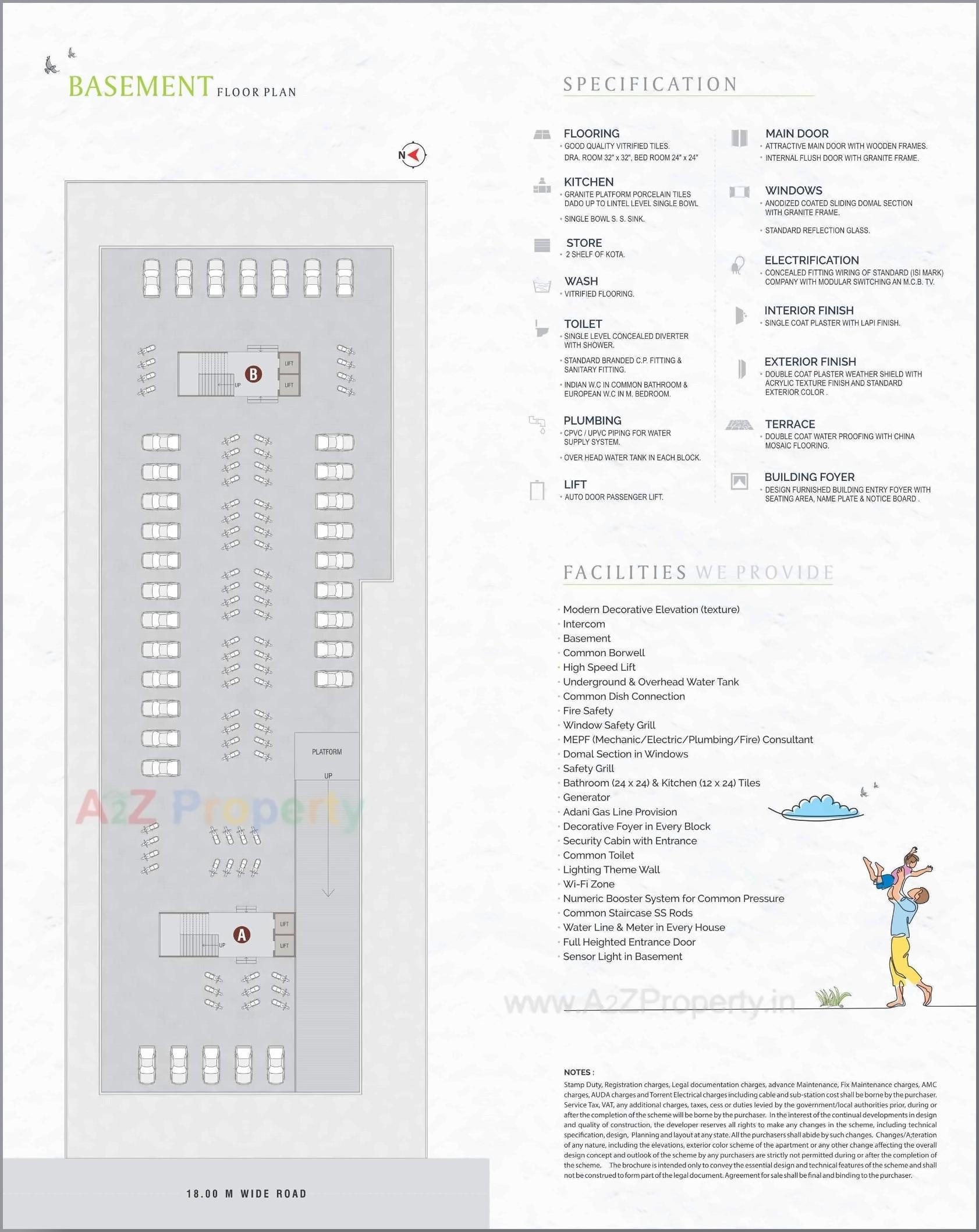  of real estate project Fortune Family located at Hanspura, Ahmedabad, Gujarat