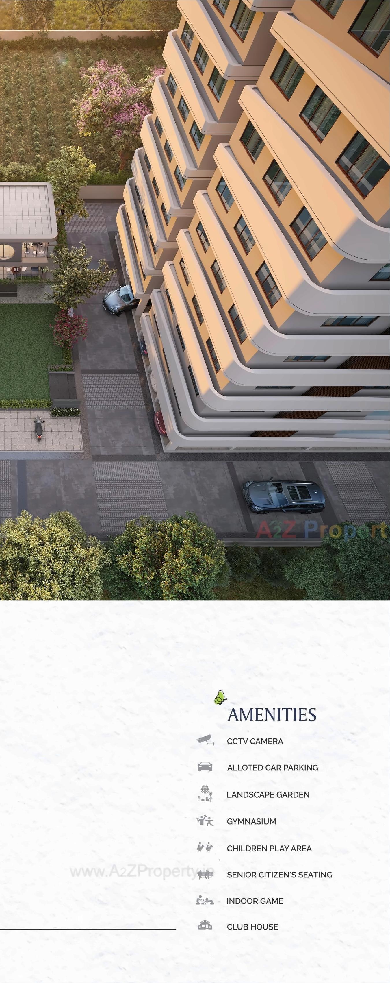 3D Elevation of real estate project Fortune Family located at Hanspura, Ahmedabad, Gujarat