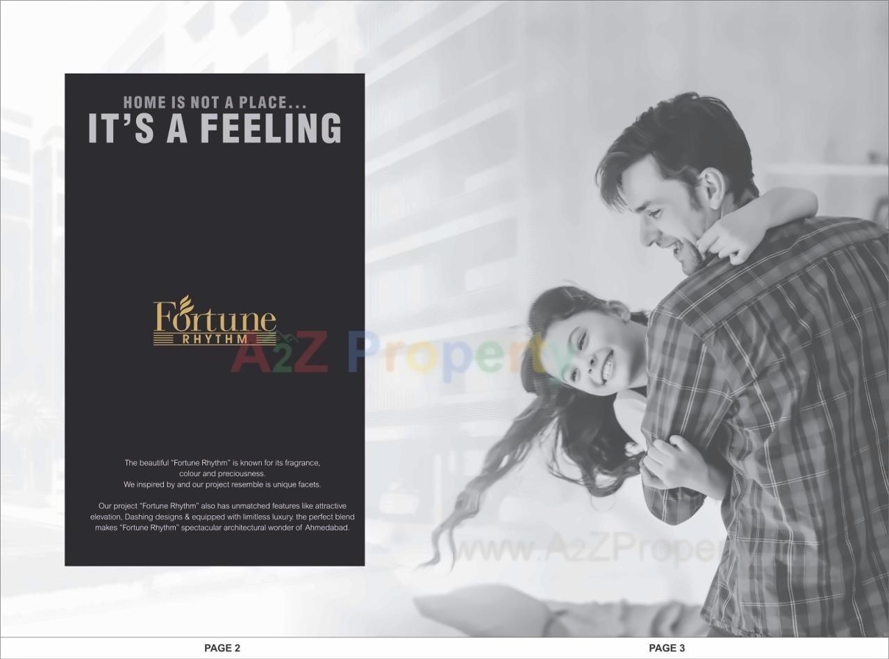  of real estate project Fortune Rhythm located at Hanspura, Ahmedabad, Gujarat