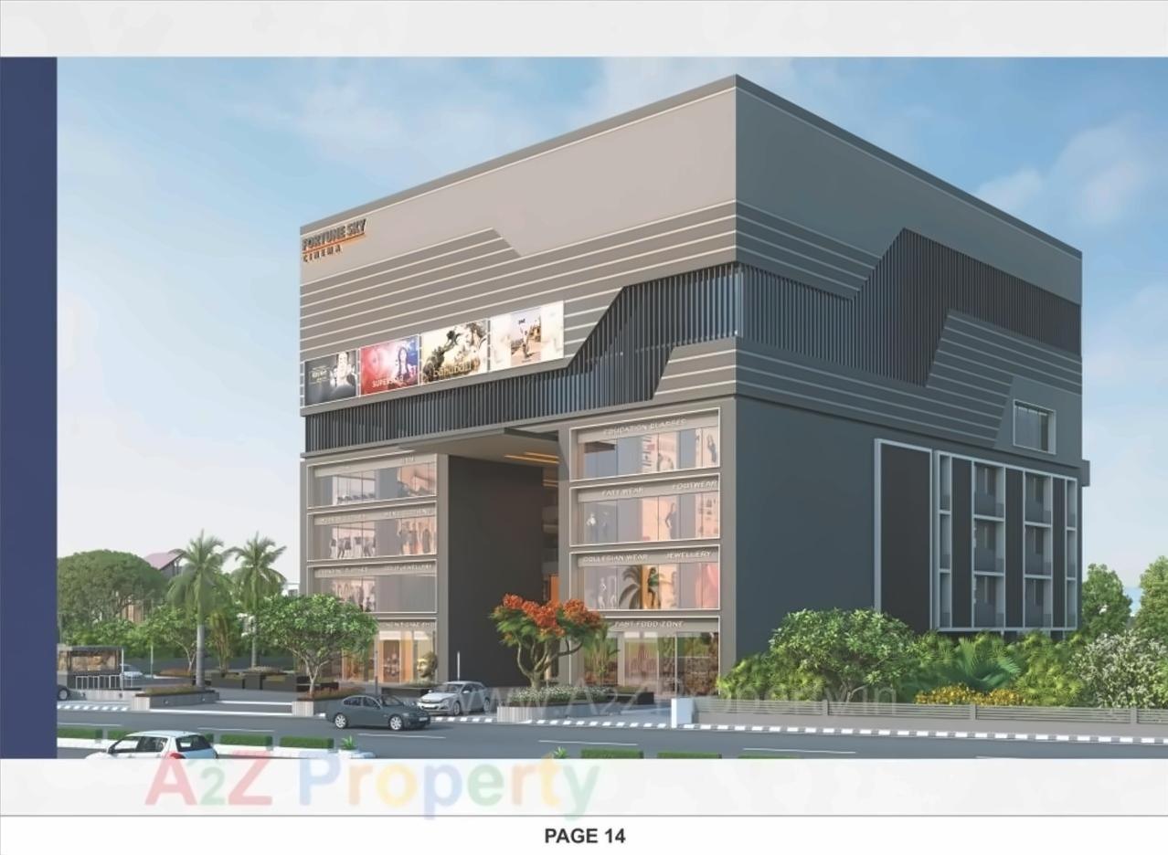 3D Elevation of real estate project Fortune Sky located at Nikol, Ahmedabad, Gujarat