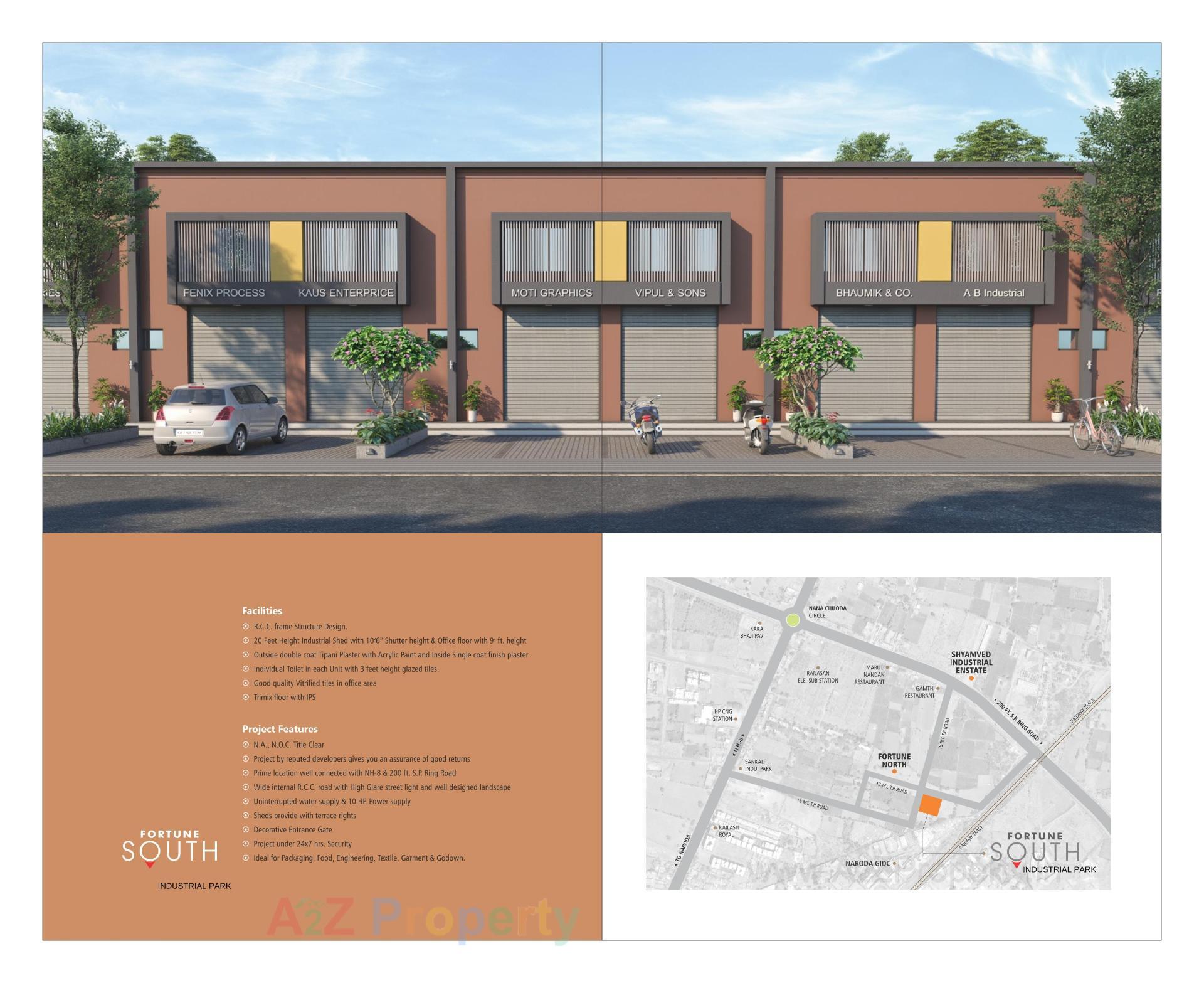  of real estate project Fortune South Industrial Park located at Ahmedabad, Ahmedabad, Gujarat