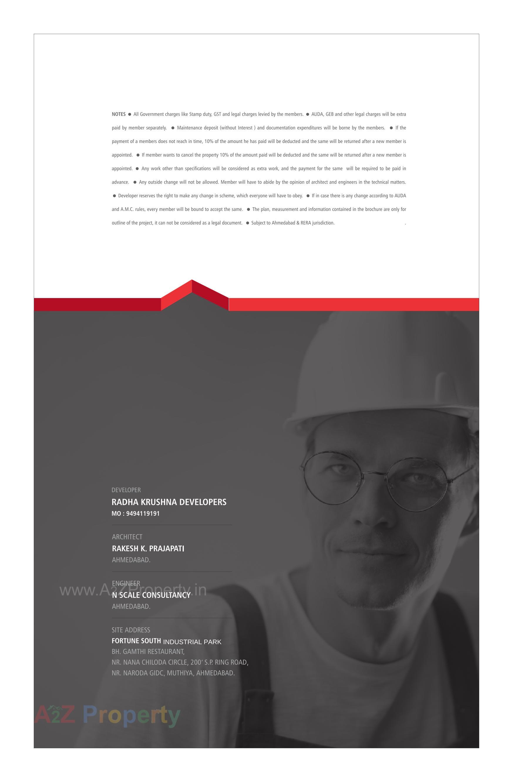  of real estate project Fortune South Industrial Park located at Ahmedabad, Ahmedabad, Gujarat