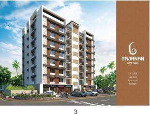 Elevation of real estate project Gajanan Avenue located at Bareja, Ahmedabad, Gujarat