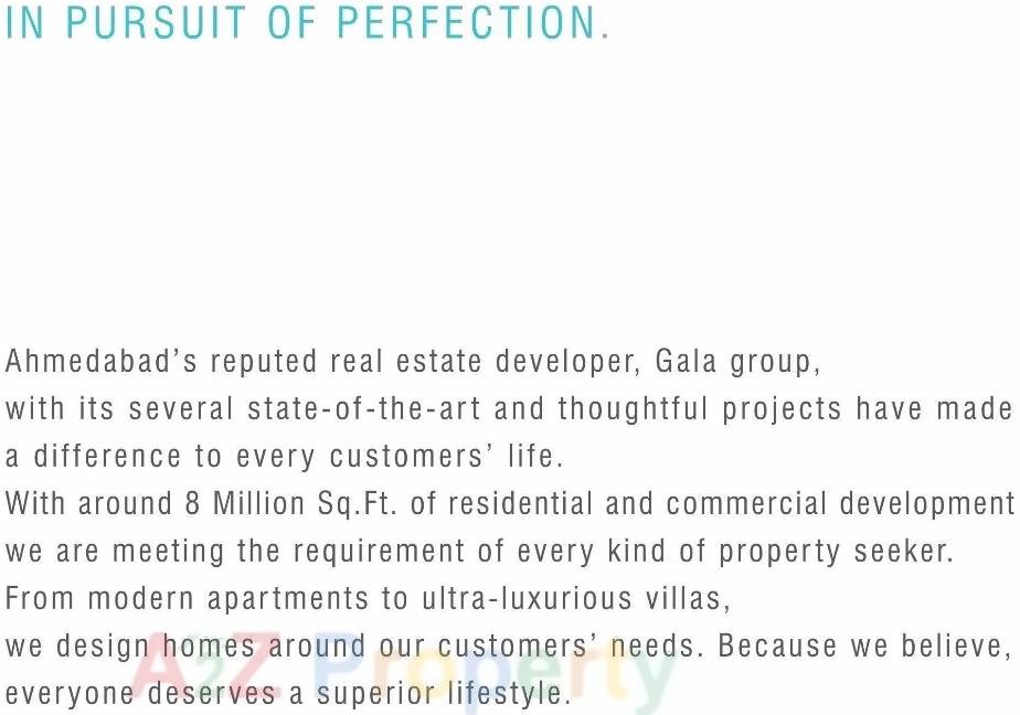  of real estate project Gala Empire located at Thaltej, Ahmedabad, Gujarat