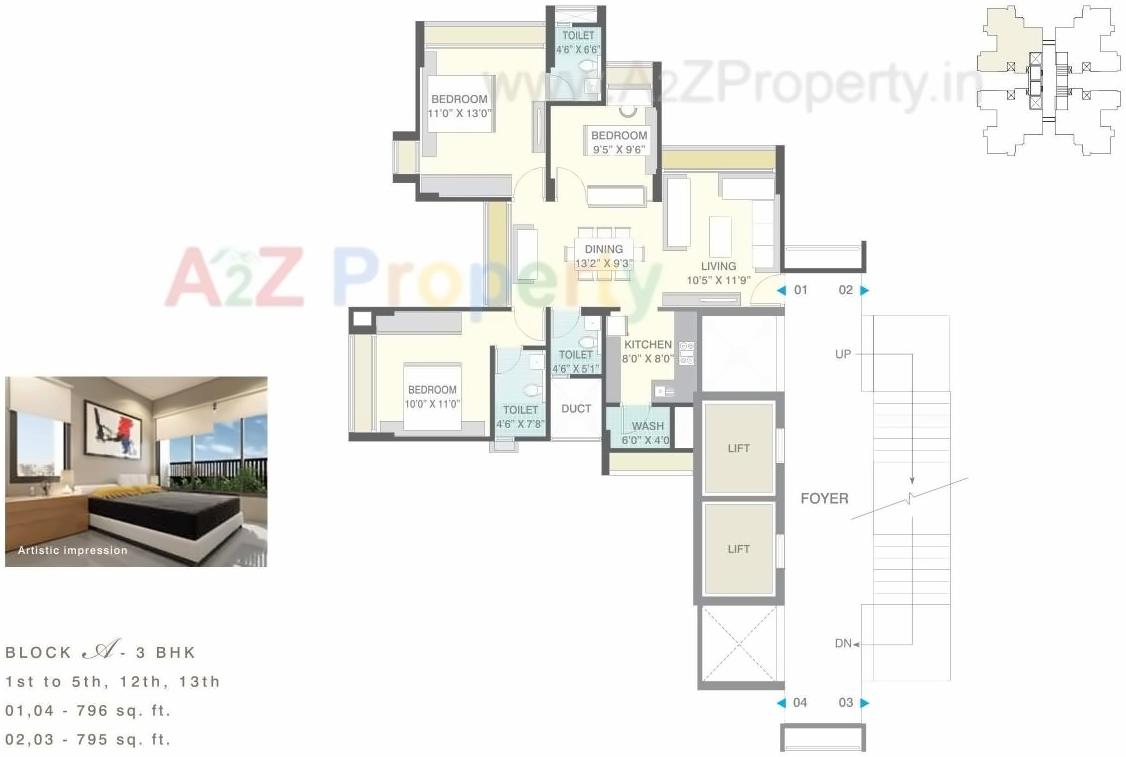 Layout of real estate project Gala Glory located at Ahmedabad, Ahmedabad, Gujarat