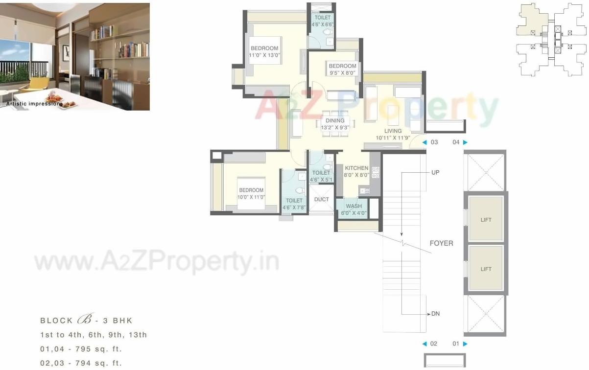 Layout of real estate project Gala Glory located at Ahmedabad, Ahmedabad, Gujarat