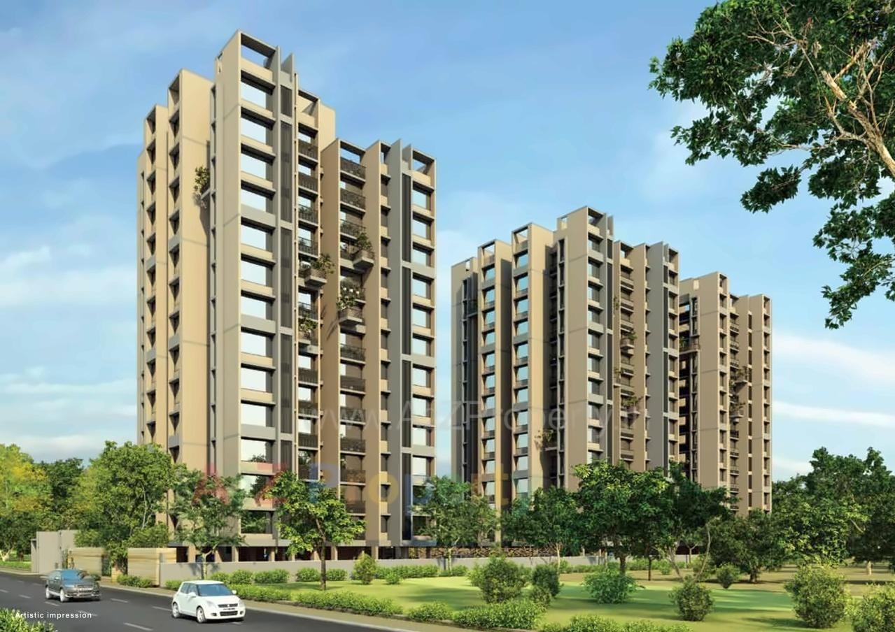 3D Elevation of real estate project Gala Glory located at Ahmedabad, Ahmedabad, Gujarat