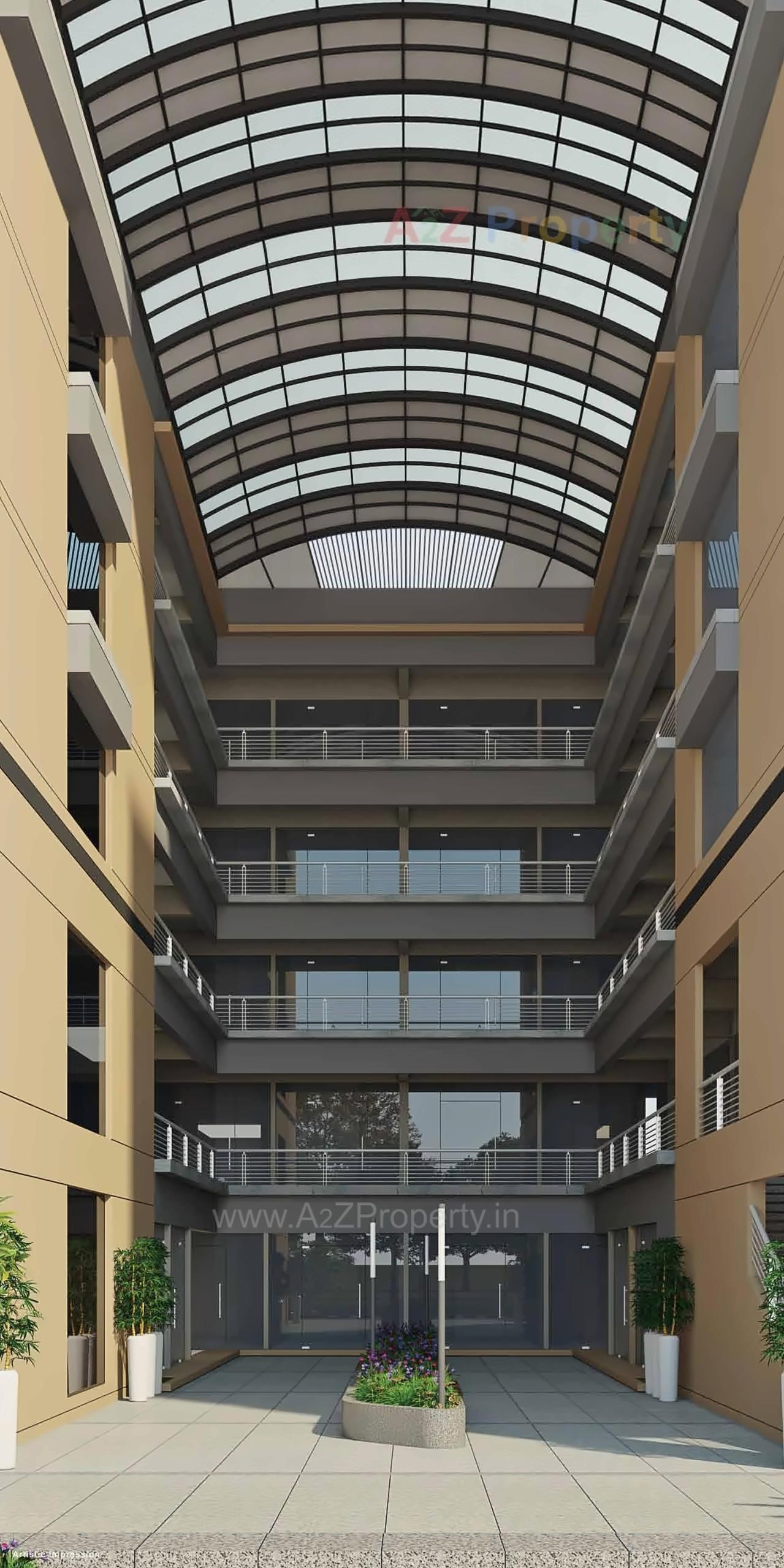 3D Elevation of real estate project Gala Magnus located at Ahmedabad, Ahmedabad, Gujarat