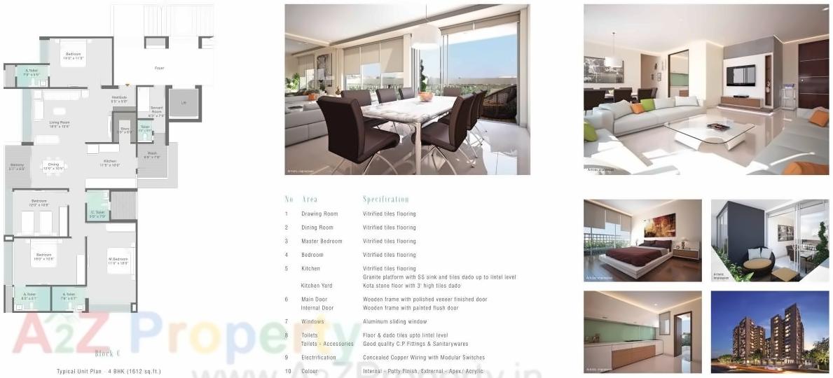 Layout of real estate project Gala Marvella located at Ahmedabad, Ahmedabad, Gujarat