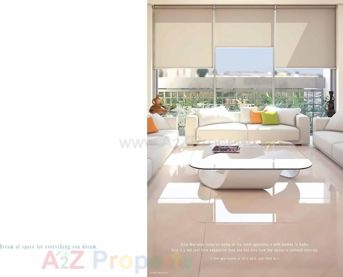 3D Elevation of real estate project Gala Marvella located at Ahmedabad, Ahmedabad, Gujarat