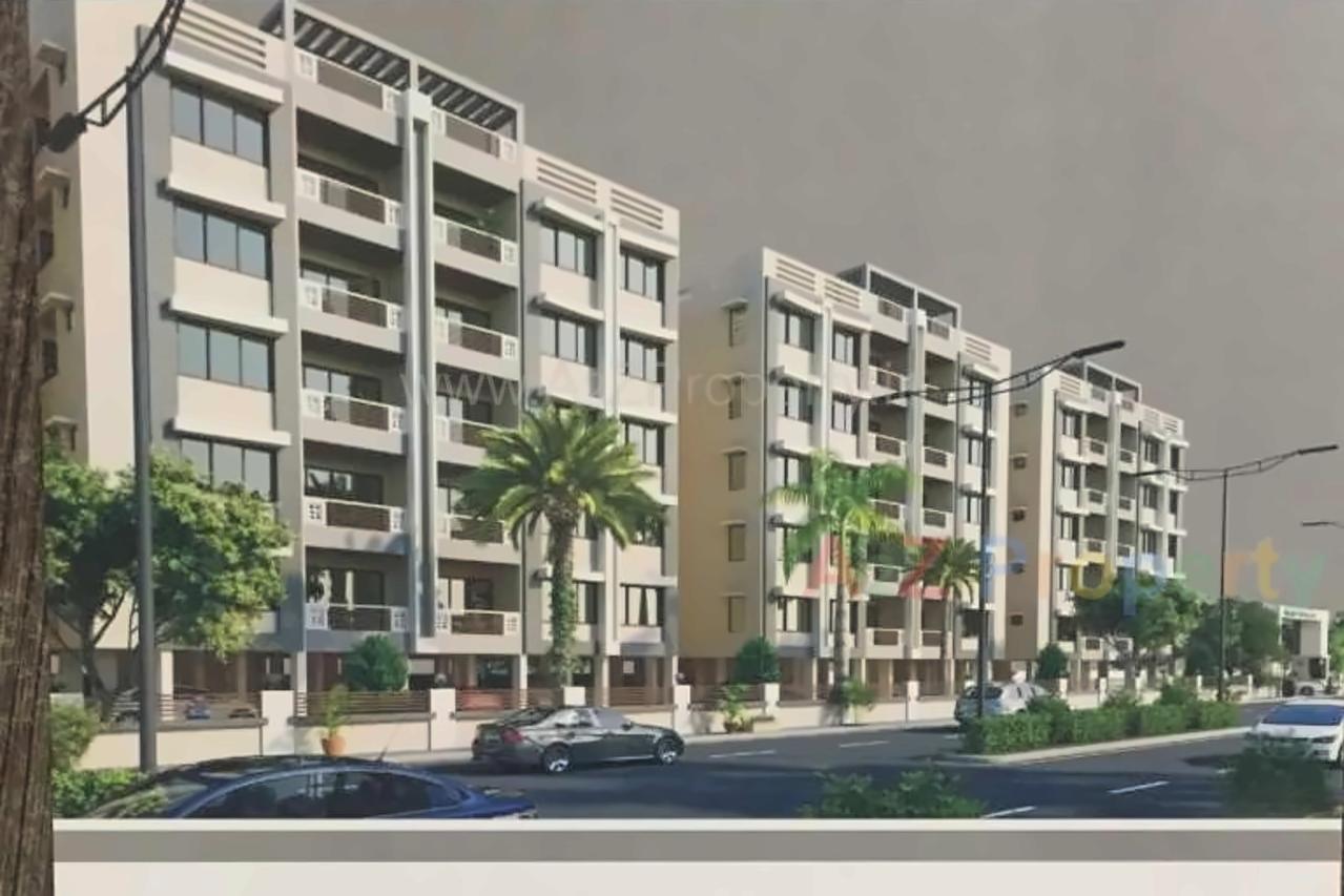 3D Elevation of real estate project Galaxy Specia located at Kathwada, Ahmedabad, Gujarat