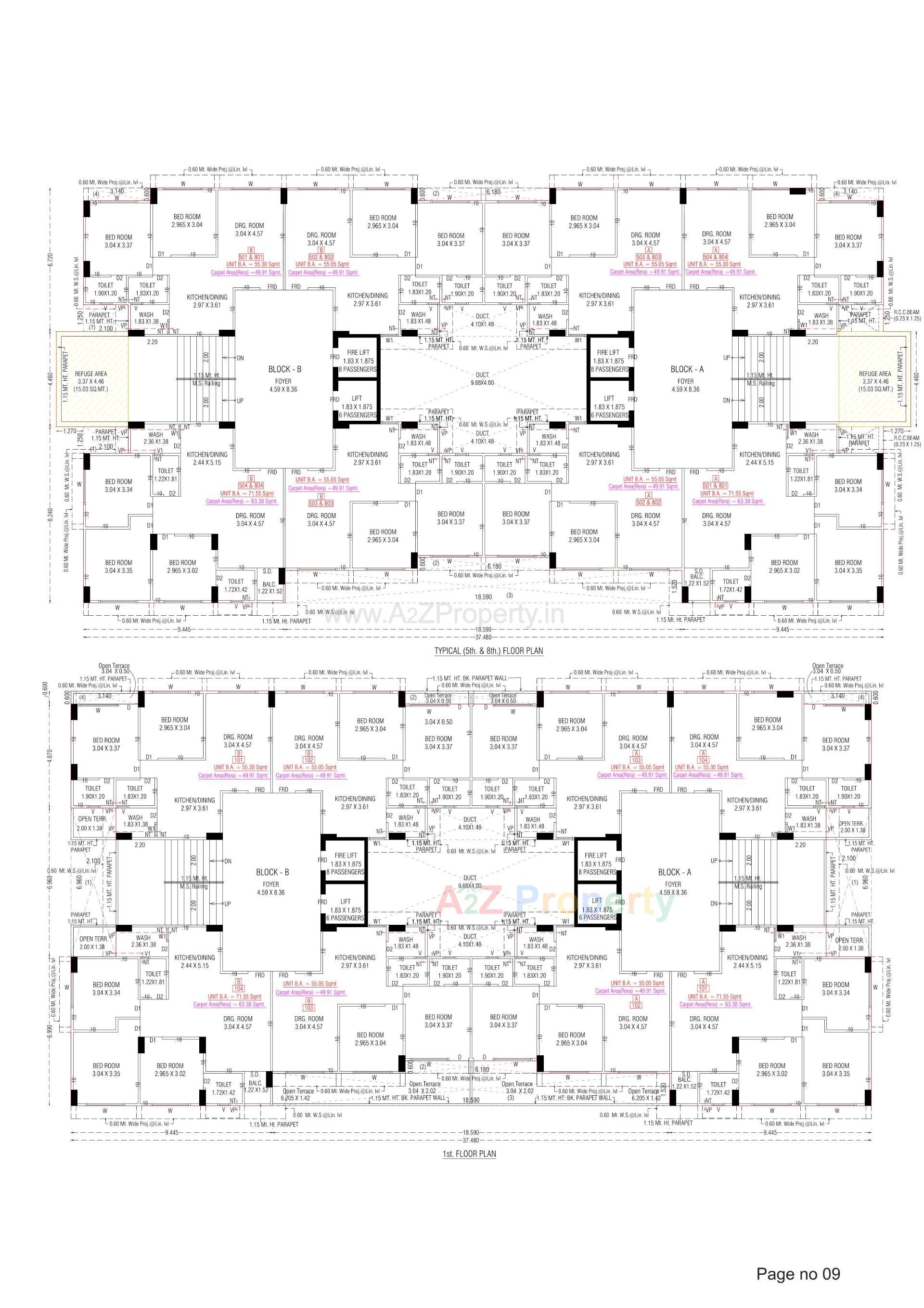 Layout of real estate project Ganesh Arise located at Vatva, Ahmedabad, Gujarat