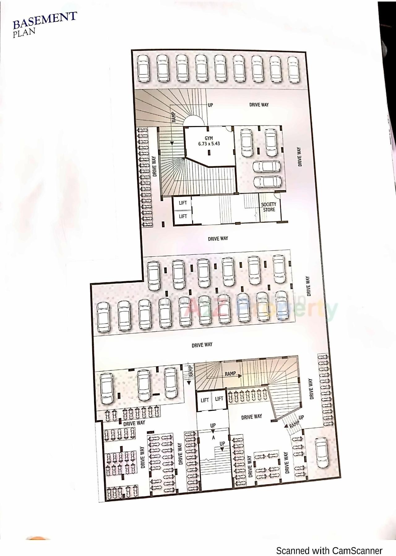 Layout of real estate project Ganesh Elegence located at Ahmedabad, Ahmedabad, Gujarat