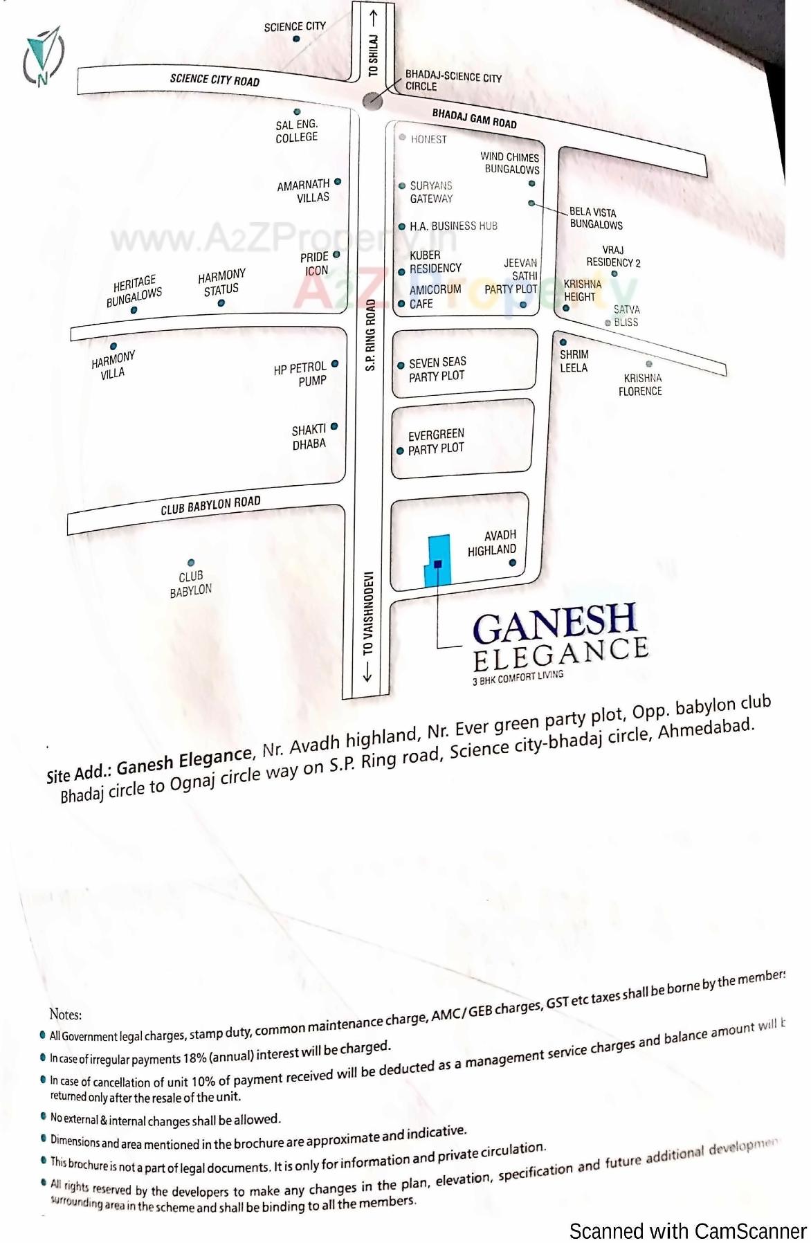  of real estate project Ganesh Elegence located at Ahmedabad, Ahmedabad, Gujarat
