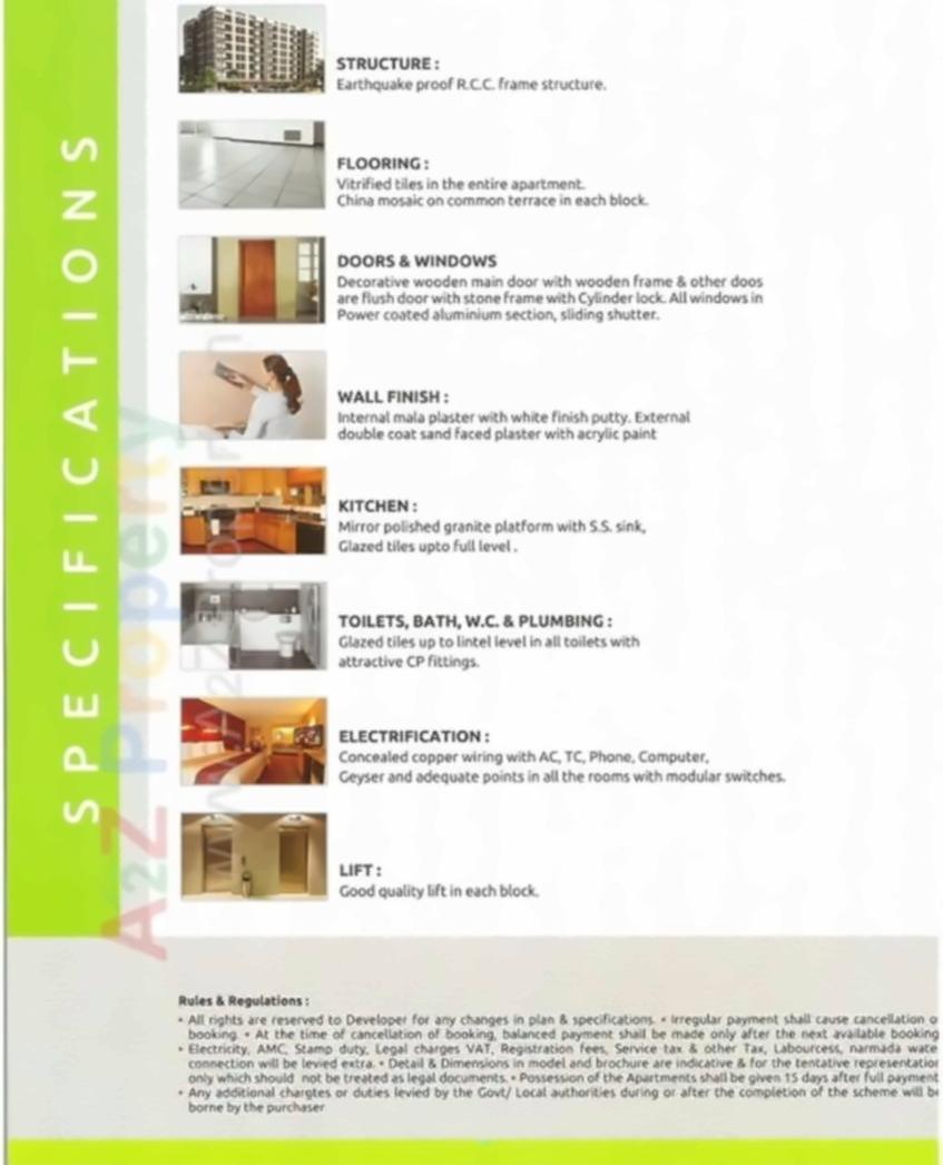  of real estate project Ganesh Icon located at Khodiyar, Ahmedabad, Gujarat