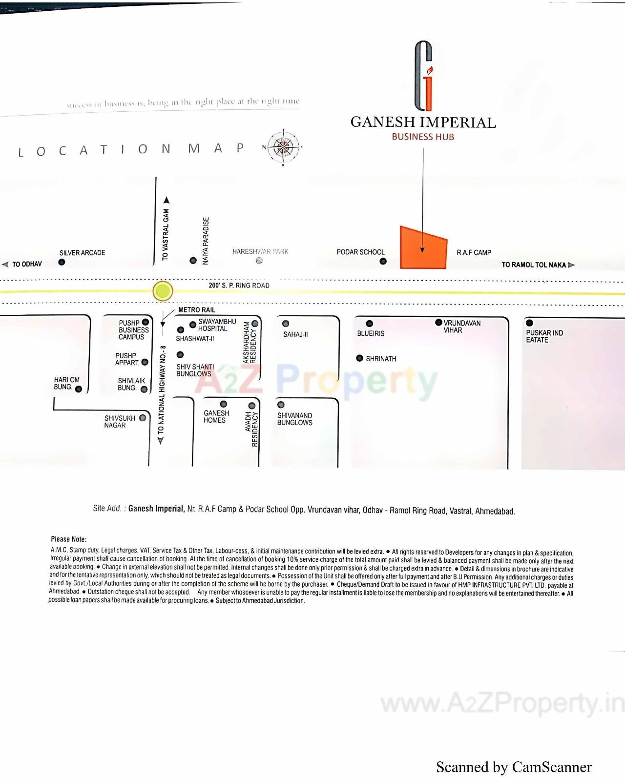  of real estate project Ganesh Imperial located at Vastral, Ahmedabad, Gujarat