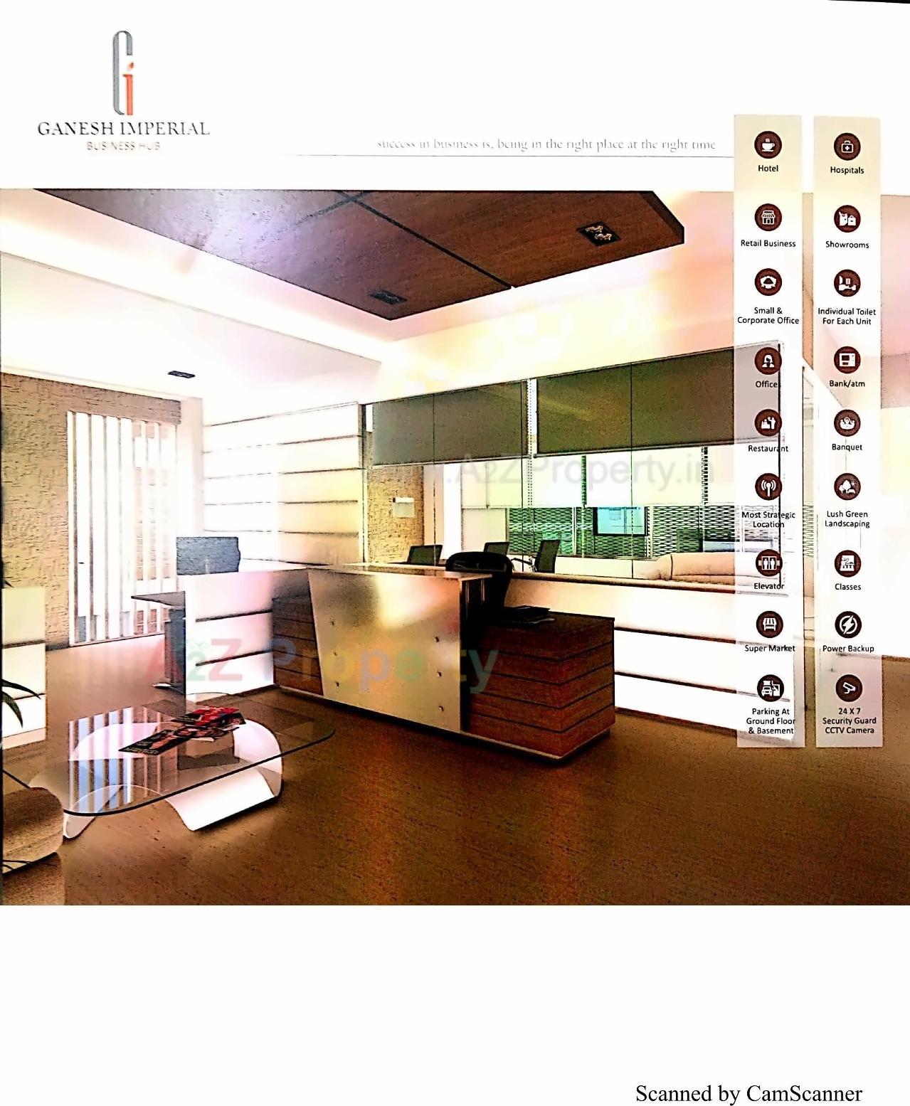 3D Elevation of real estate project Ganesh Imperial located at Vastral, Ahmedabad, Gujarat