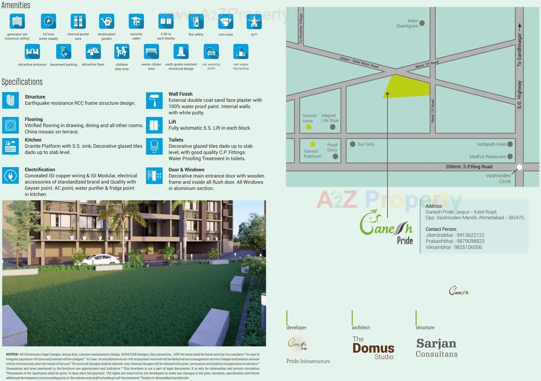  of real estate project Ganesh Pride located at Ahmedabad, Ahmedabad, Gujarat