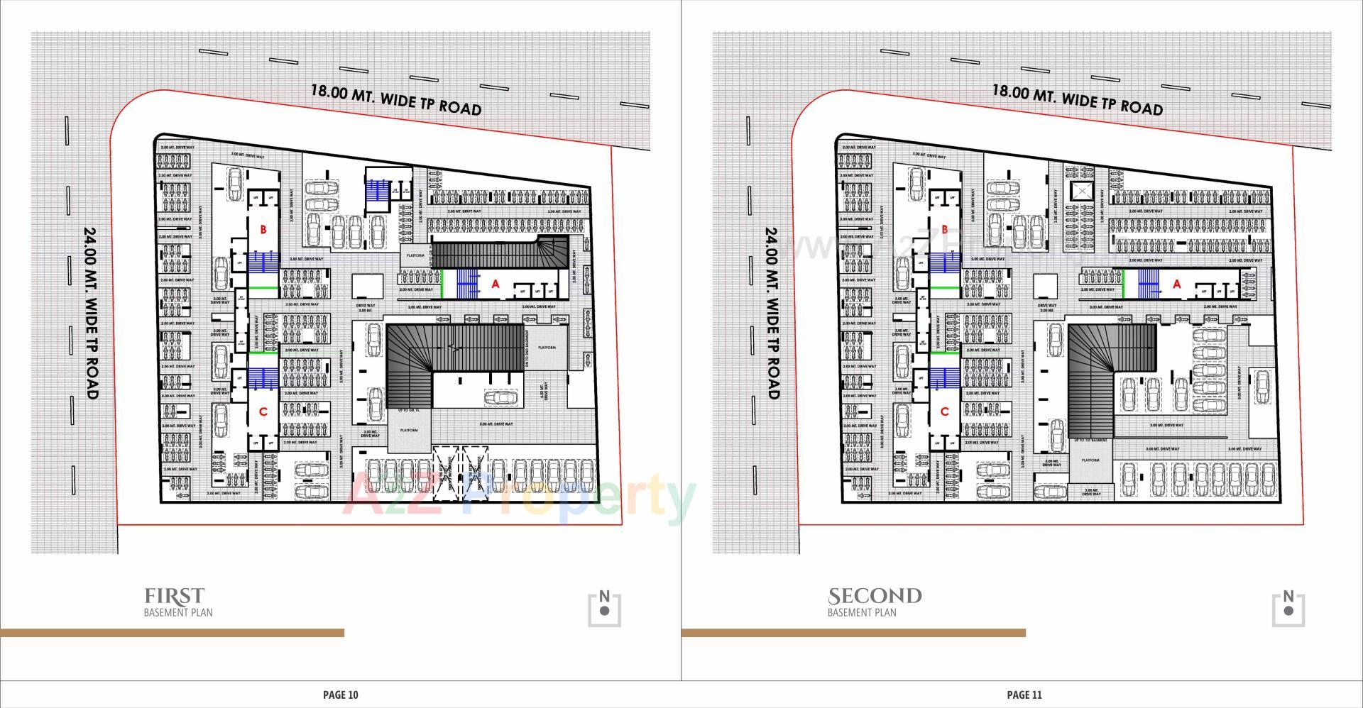 Layout of real estate project Ganesh Rivera located at Nikol, Ahmedabad, Gujarat