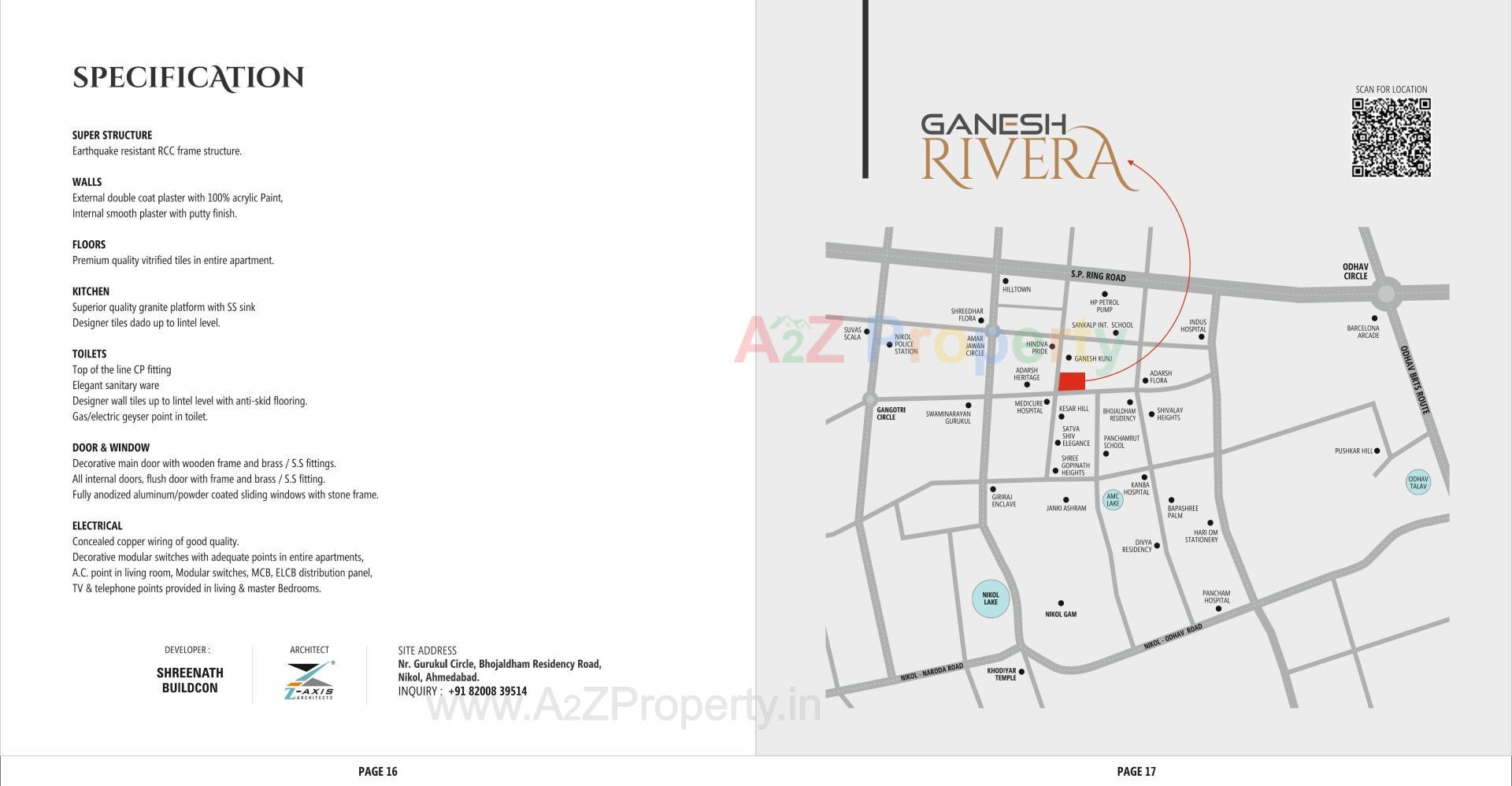  of real estate project Ganesh Rivera located at Nikol, Ahmedabad, Gujarat