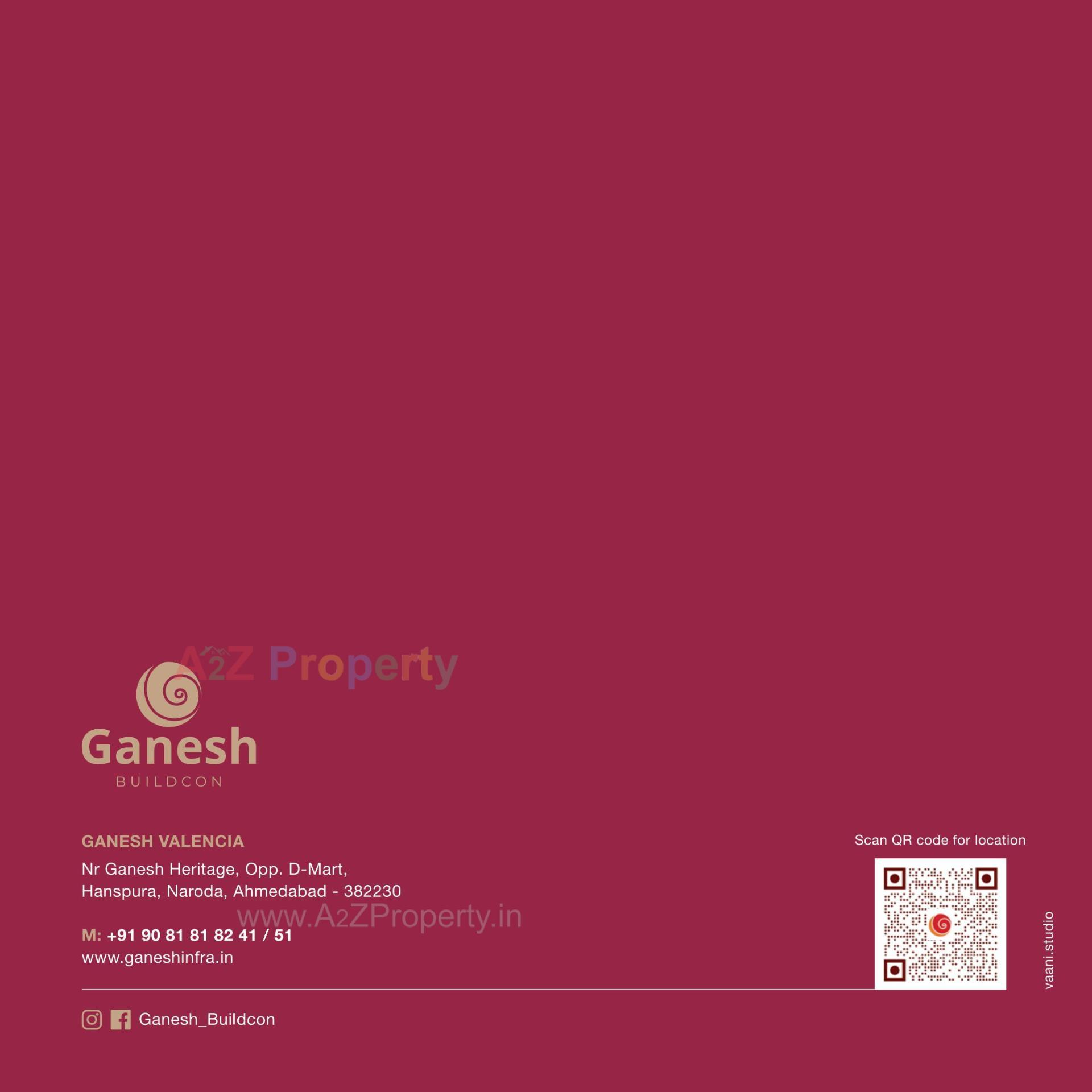  of real estate project Ganesh Valencia located at Hanspura, Ahmedabad, Gujarat