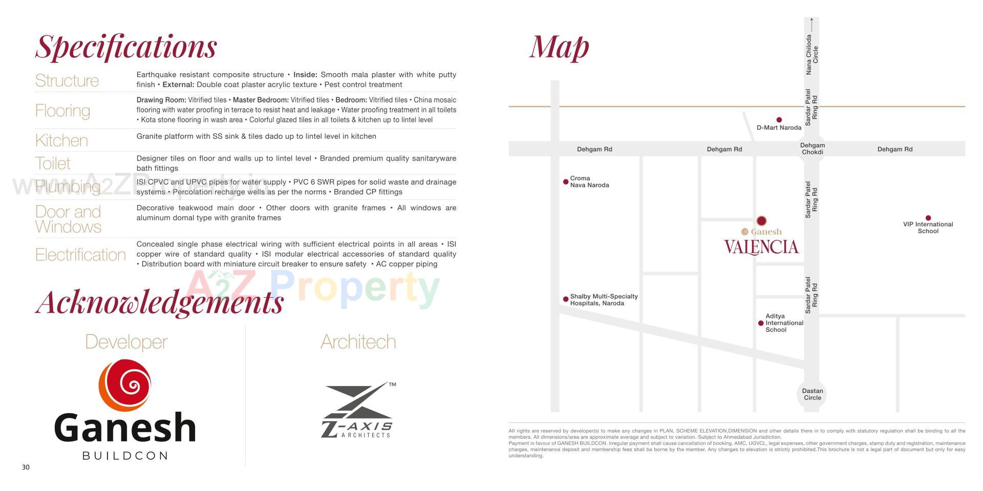  of real estate project Ganesh Valencia located at Hanspura, Ahmedabad, Gujarat