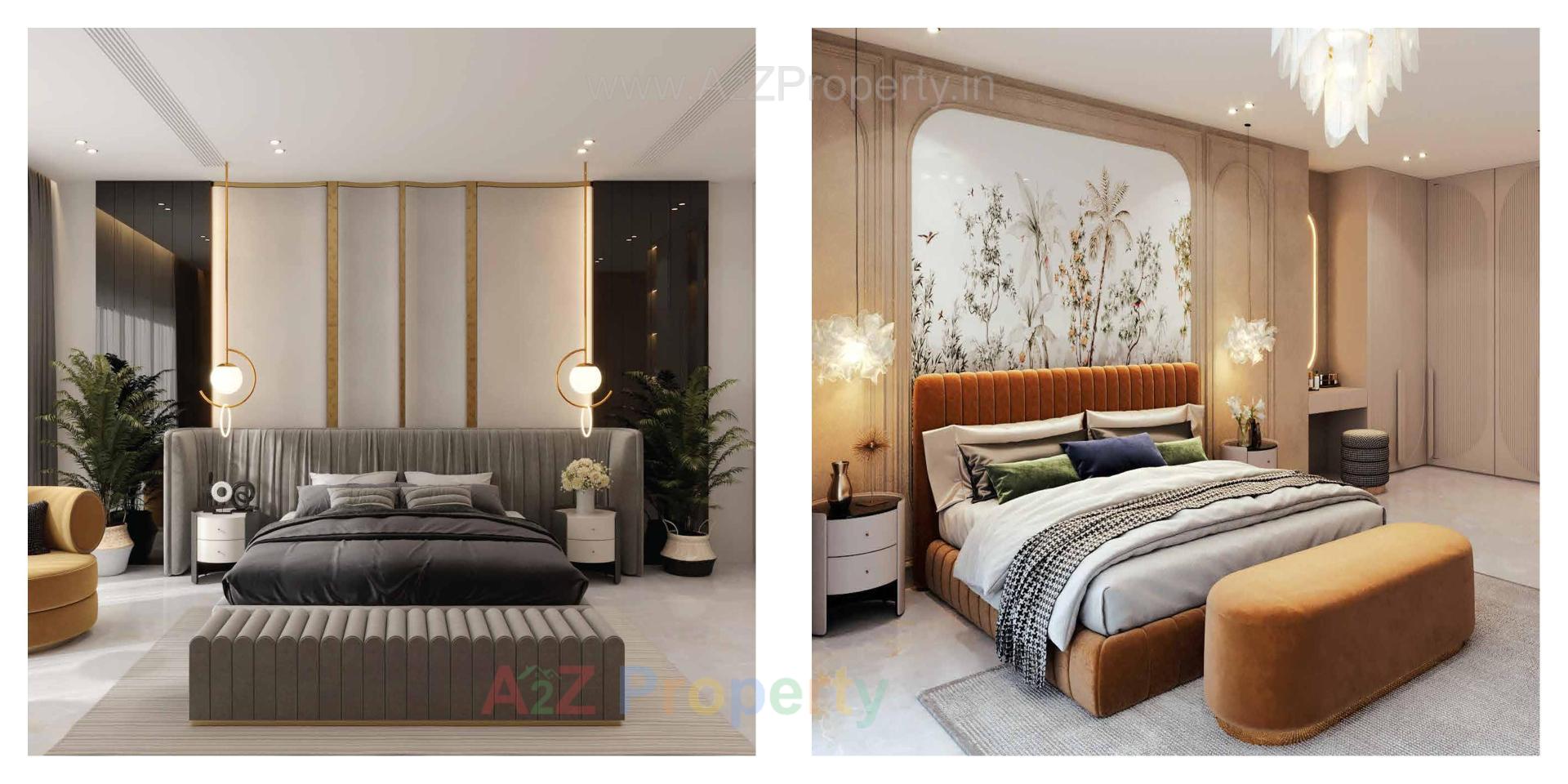 3D Elevation of real estate project Ganesh Valencia located at Hanspura, Ahmedabad, Gujarat