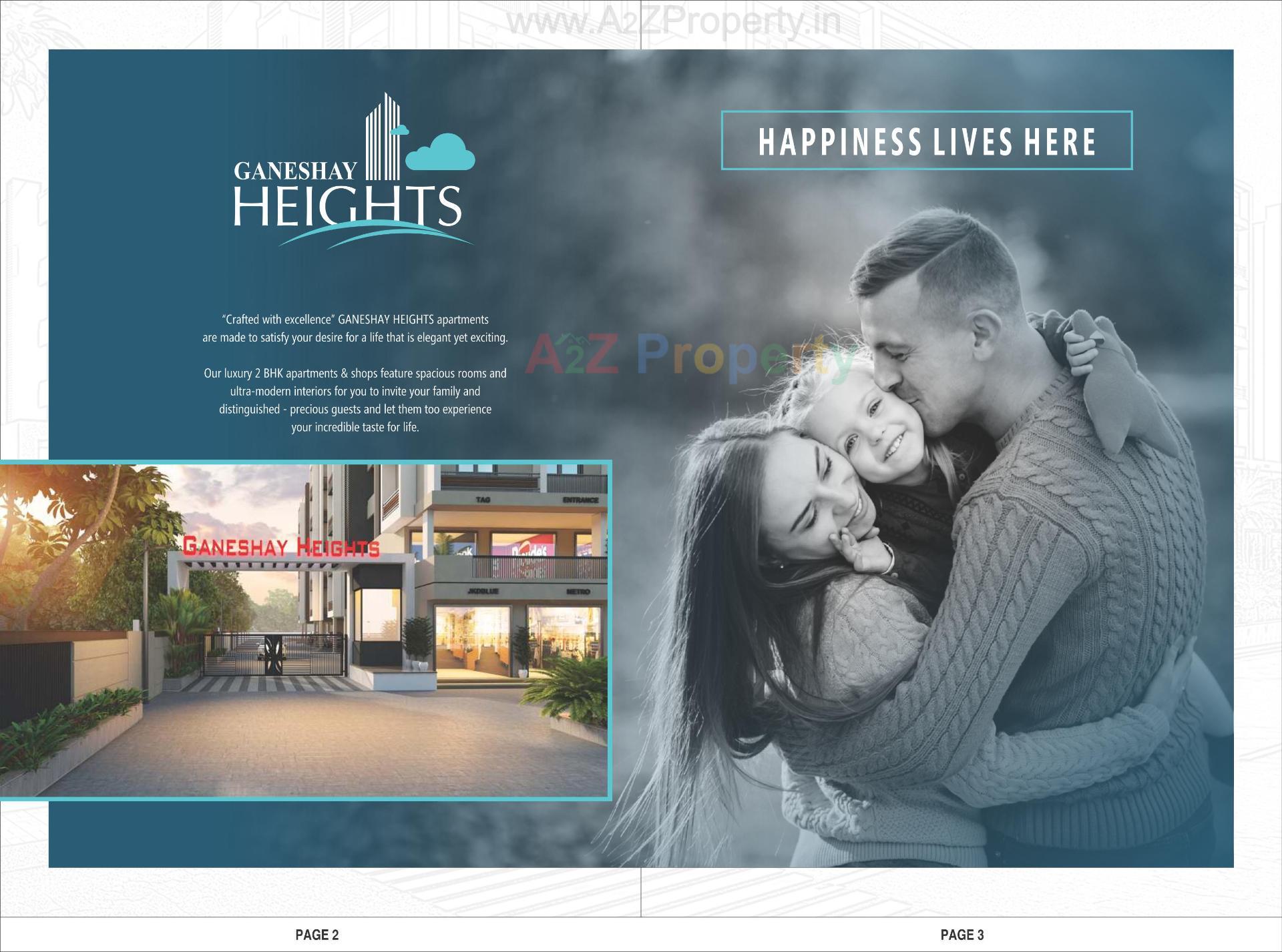  of real estate project Ganeshay Heights located at Ughroj, Ahmedabad, Gujarat