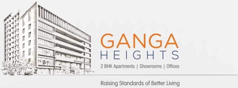  of real estate project Ganga Heights located at Tragad, Ahmedabad, Gujarat