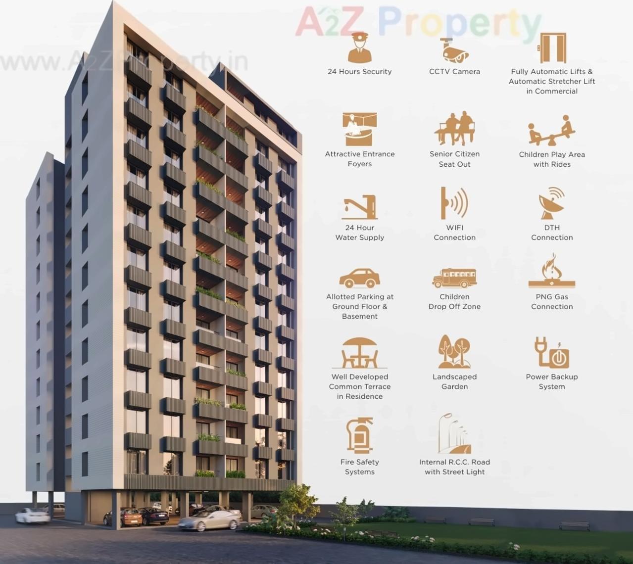 Amenities of Ganga Heights