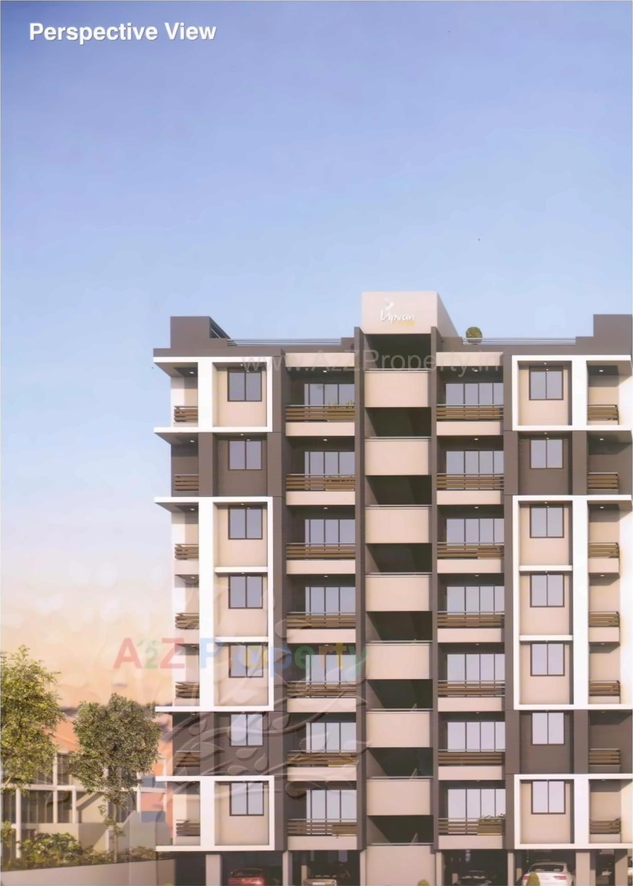3D Elevation of real estate project Gayatri Exotica Block E, located at Laxmipura, Ahmedabad, Gujarat