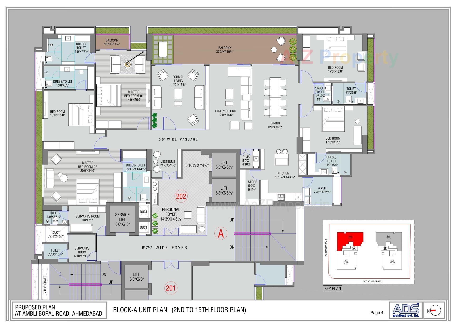 Layout of real estate project Gharana located at Vejalpur, Ahmedabad, Gujarat