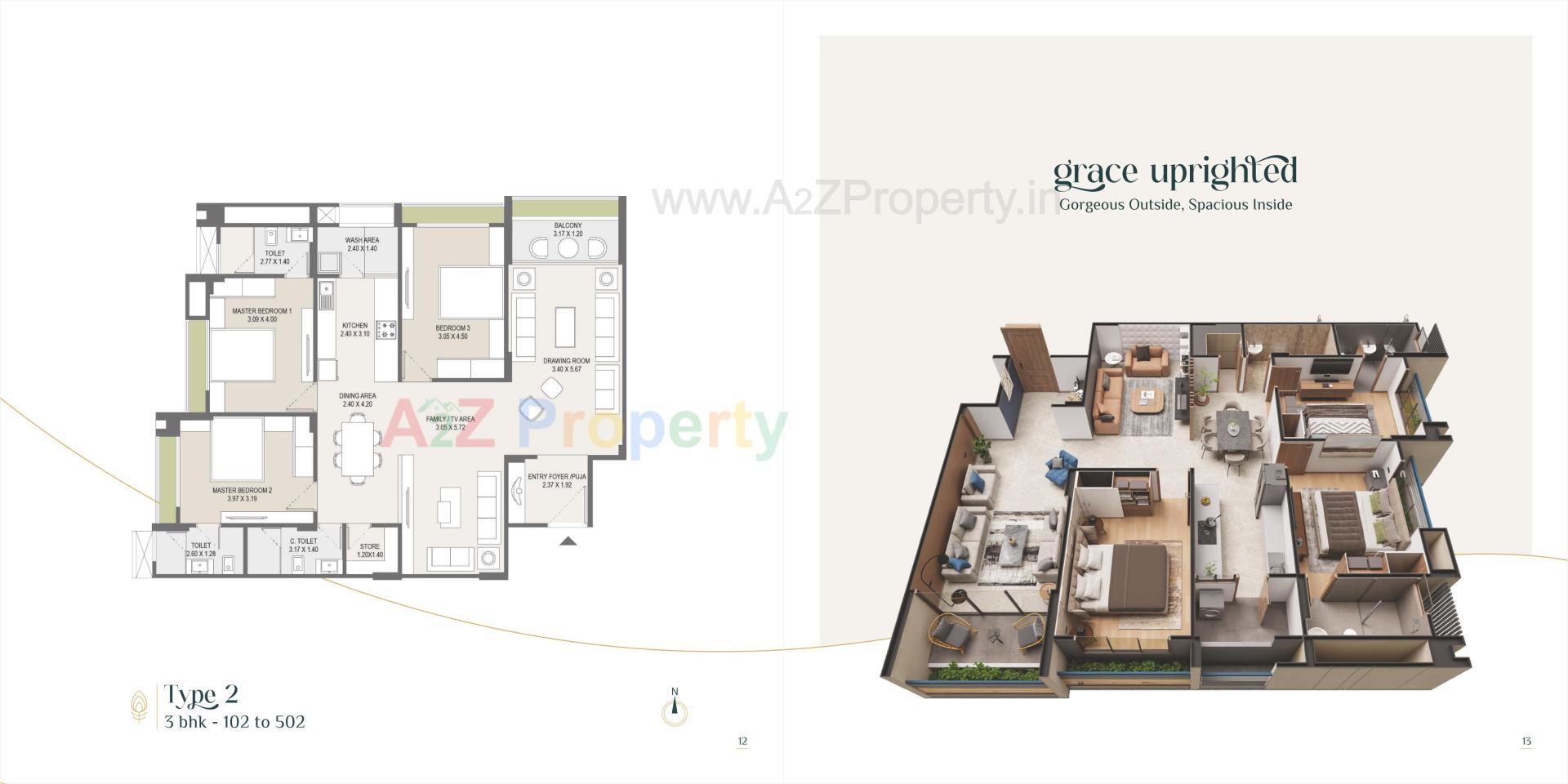 Layout of real estate project Giriraj Avinya located at Chhadavad, Ahmedabad, Gujarat