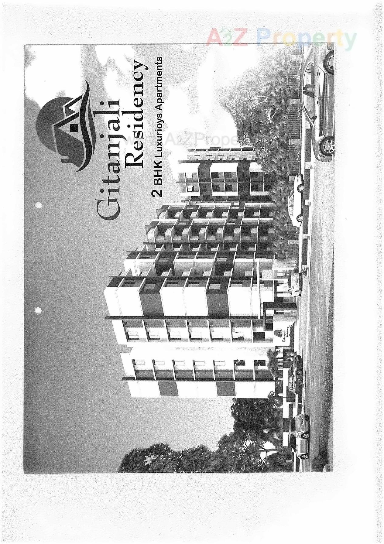 3D Elevation of real estate project Gitanjali Residency located at Naroda, Ahmedabad, Gujarat