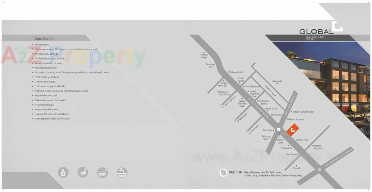  of real estate project Global Business Park located at City, Ahmedabad, Gujarat