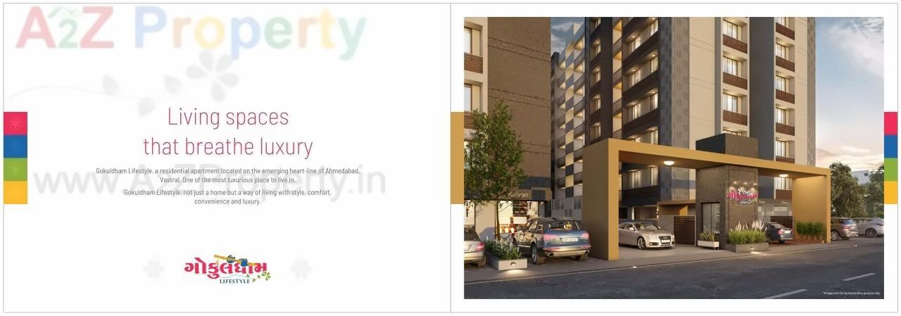  of real estate project Gokuldham Lifestyle located at Singarva, Ahmedabad, Gujarat