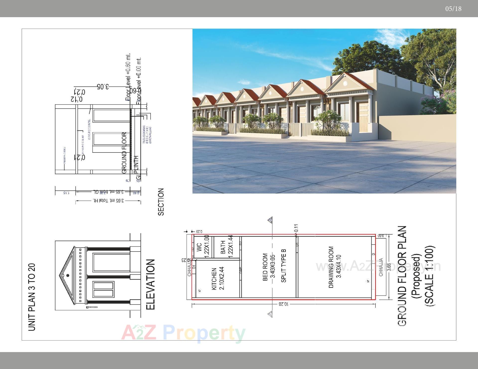  of real estate project Gokuldham located at Ahmedabad, Ahmedabad, Gujarat